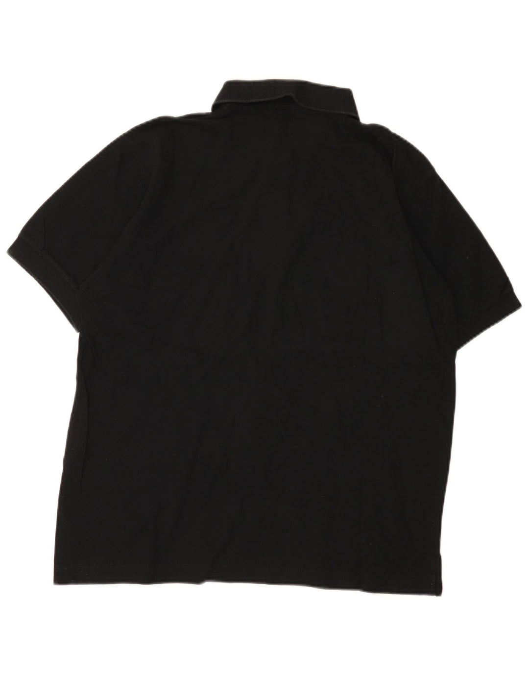 Sergio Tacchini Mens Polo Shirt IT 48 Medium Black Cotton