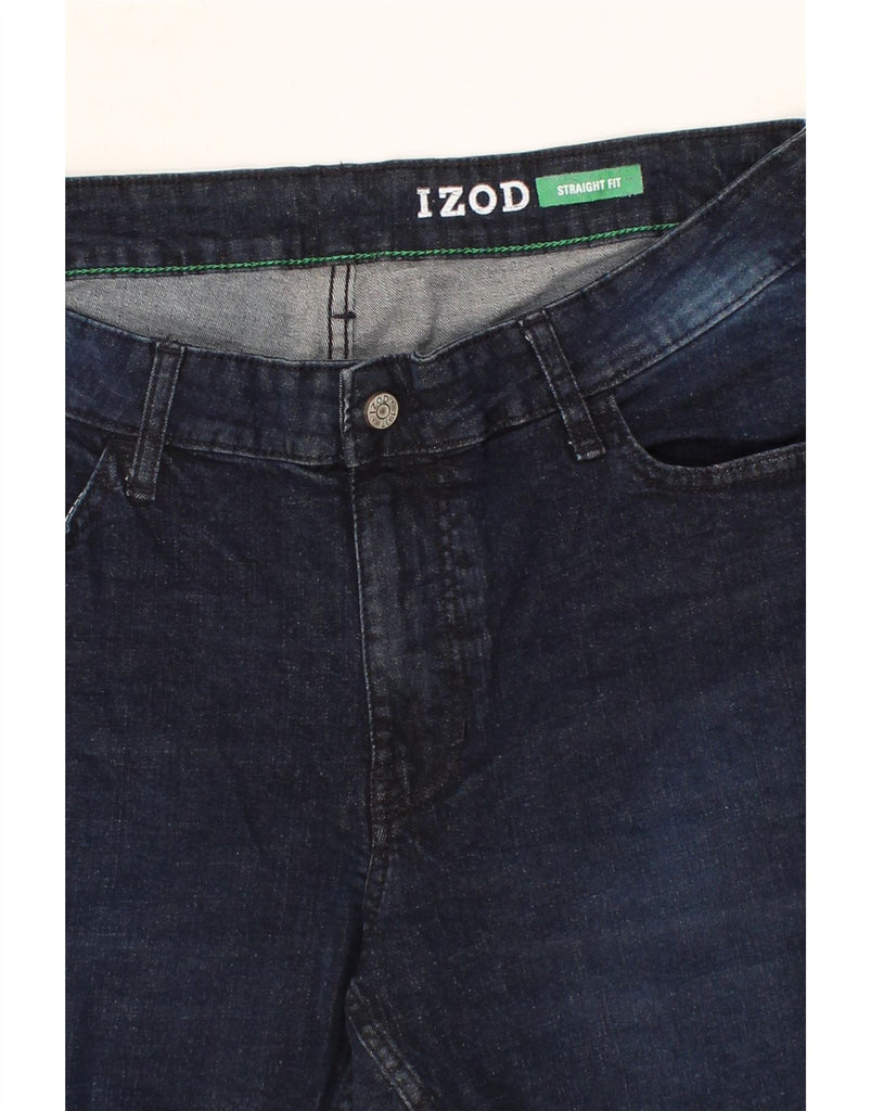 IZOD Mens Straight Jeans  W40 L27 Navy Blue Vintage Izod and Second-Hand Izod from Messina Hembry 