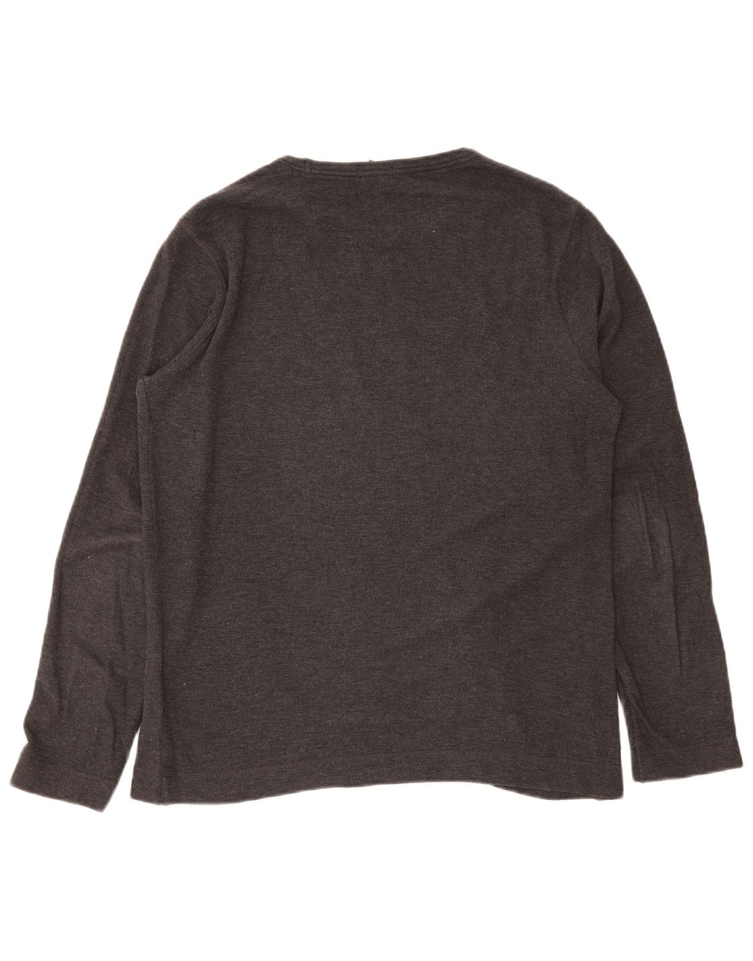 Hugo Boss Mens Slim Fit Top Long Sleeve Large Grey Cotton
