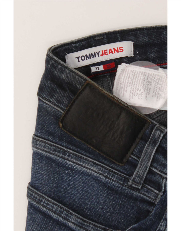 Tommy Hilfiger Mens Slim Jeans W32 L32 Blue Cotton