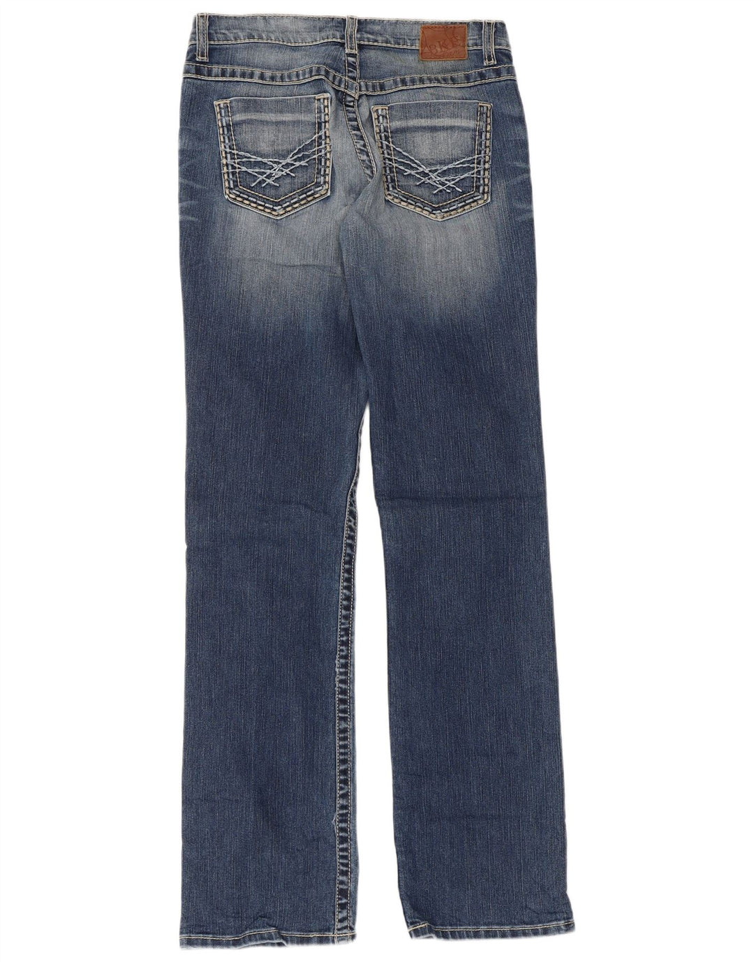 BKE Womens Bootcut Jeans W28 L33 Blue Cotton