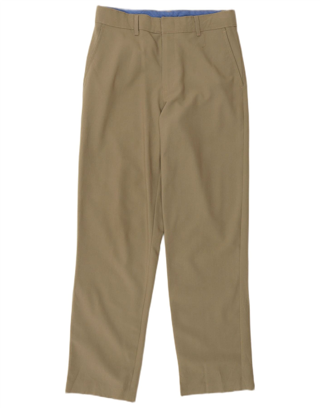 Izod Boys Regular Fit Chino Trousers 13-14 Years W26 L28 Beige Polyester