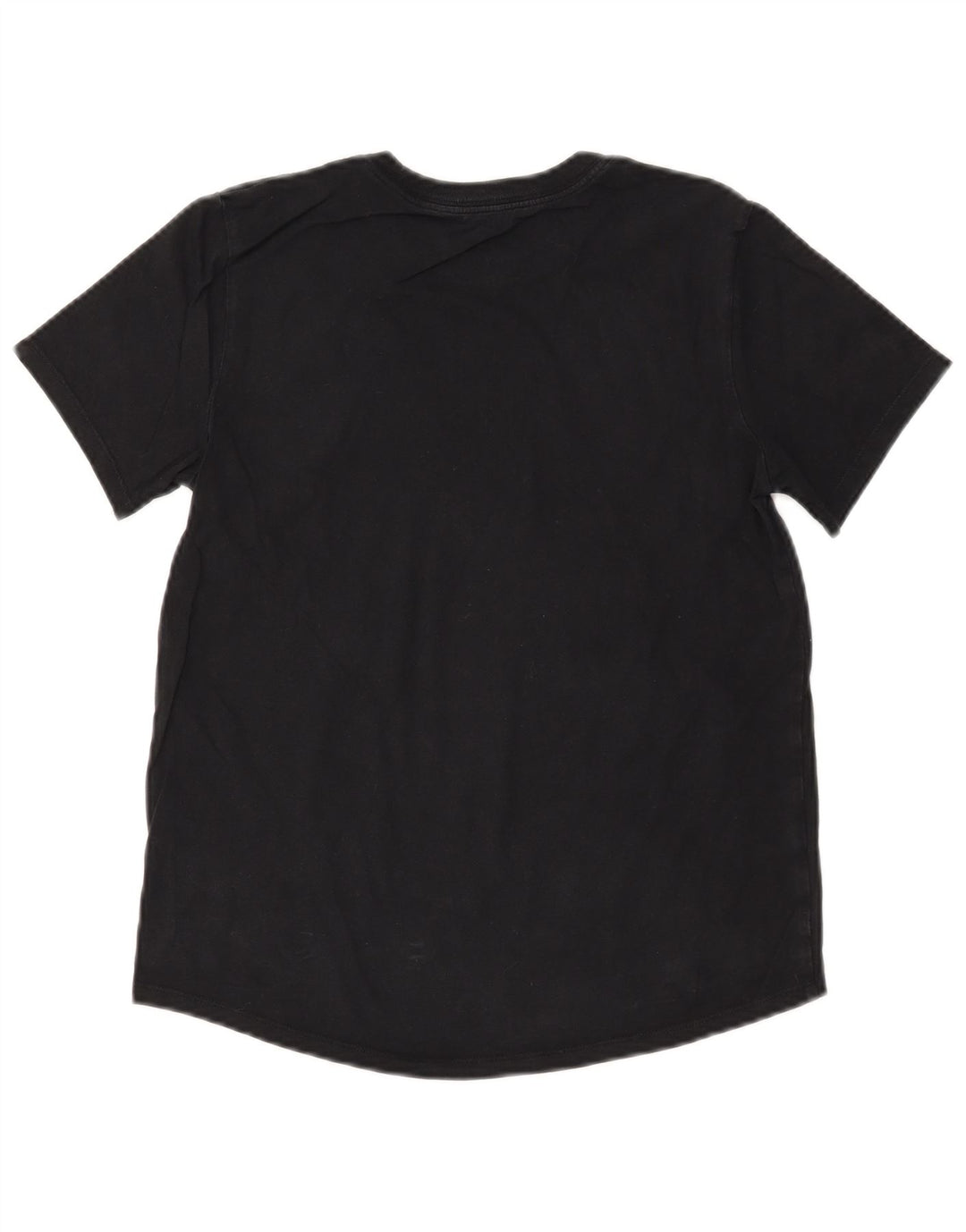 NIKE Womens T-Shirt Top UK 10 Small Black