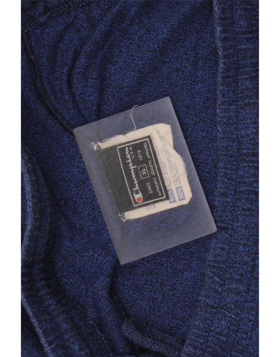 Champion Mens Sport Shorts XL Navy Blue Flecked Cotton