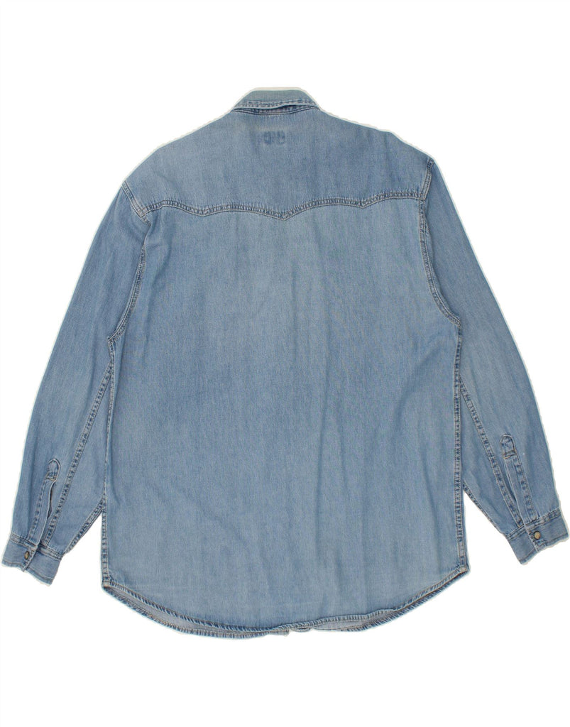 CASA BLANCA Mens Denim Shirt Medium Blue Vintage Casa Blanca and Second-Hand Casa Blanca from Messina Hembry 