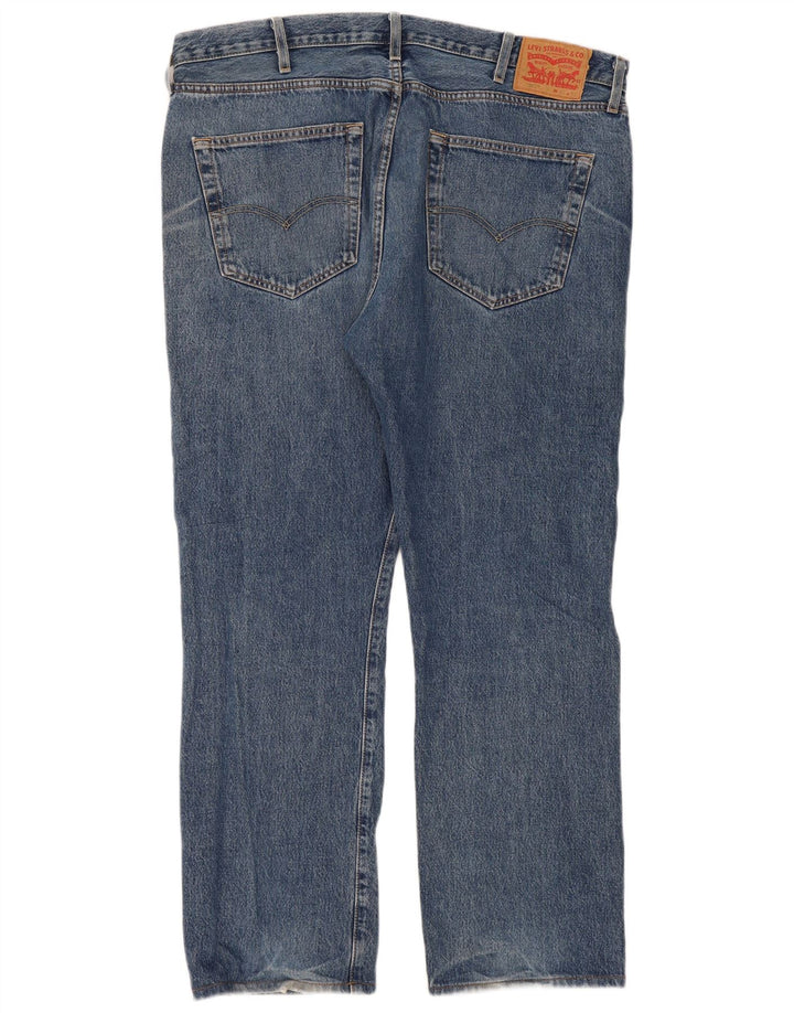 Levi's Mens 501 Straight Jeans W40 L32 Blue Cotton