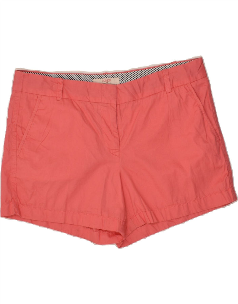 J. CREW Womens Broken In Chino Shorts US 12 Large W36  Pink Cotton | Vintage J. Crew | Thrift | Second-Hand J. Crew | Used Clothing | Messina Hembry 