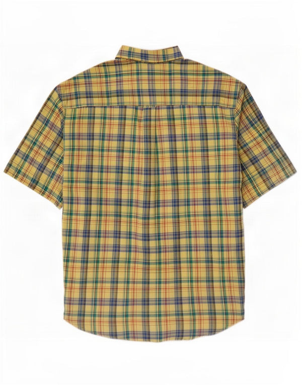 St. Bernard Mens Short Sleeve Shirt Large Multicoloured Check Cotton
