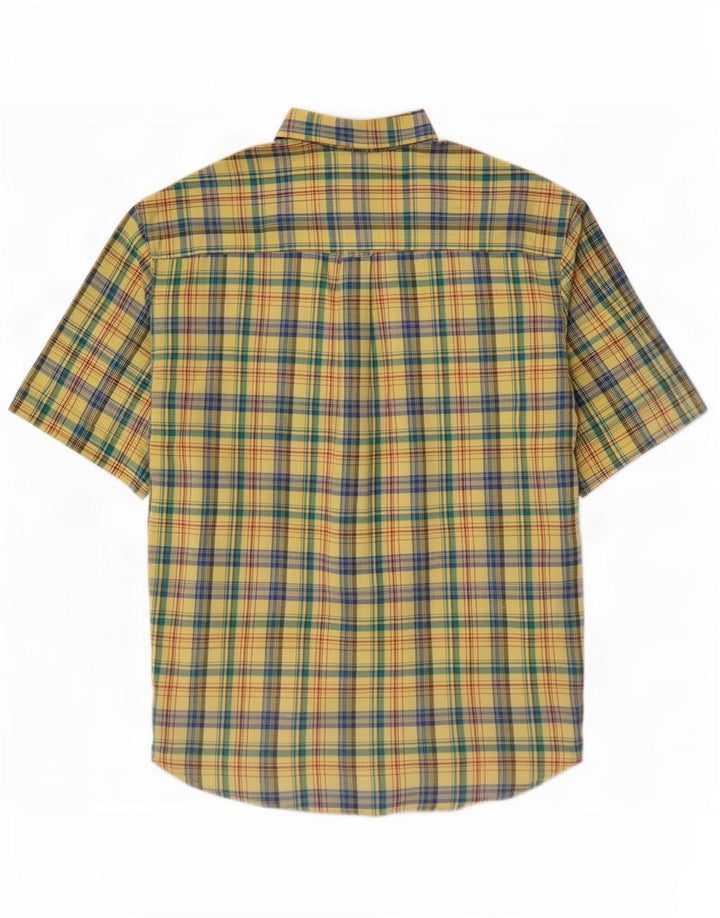St. Bernard Mens Short Sleeve Shirt Large Multicoloured Check Cotton