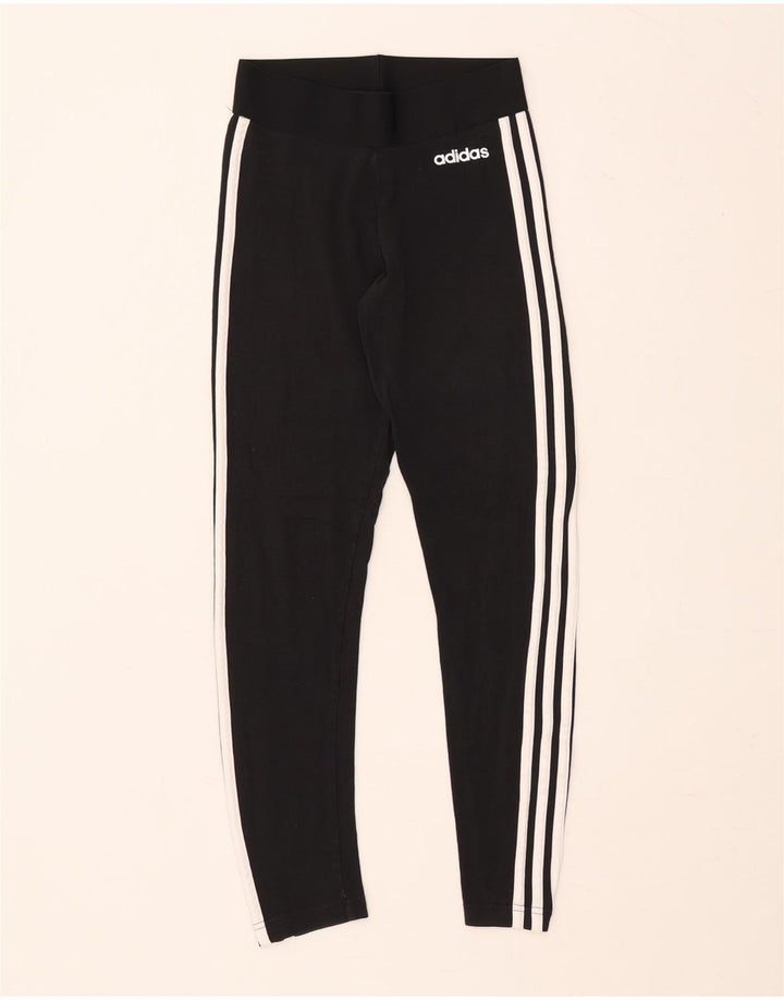 Adidas Womens Leggings UK 4/6 XS  Black