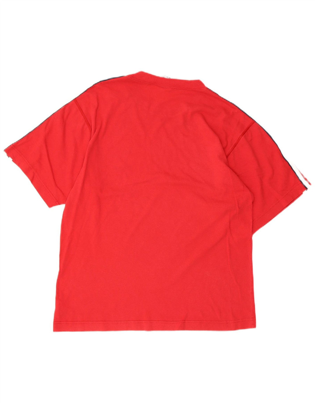ADIDAS Mens T-Shirt Top UK 34/36 Small Red Cotton