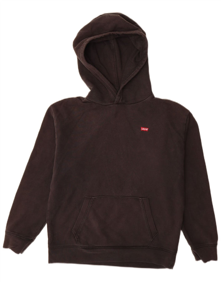 Levi's Mens Hoodie Jumper XS Black Cotton