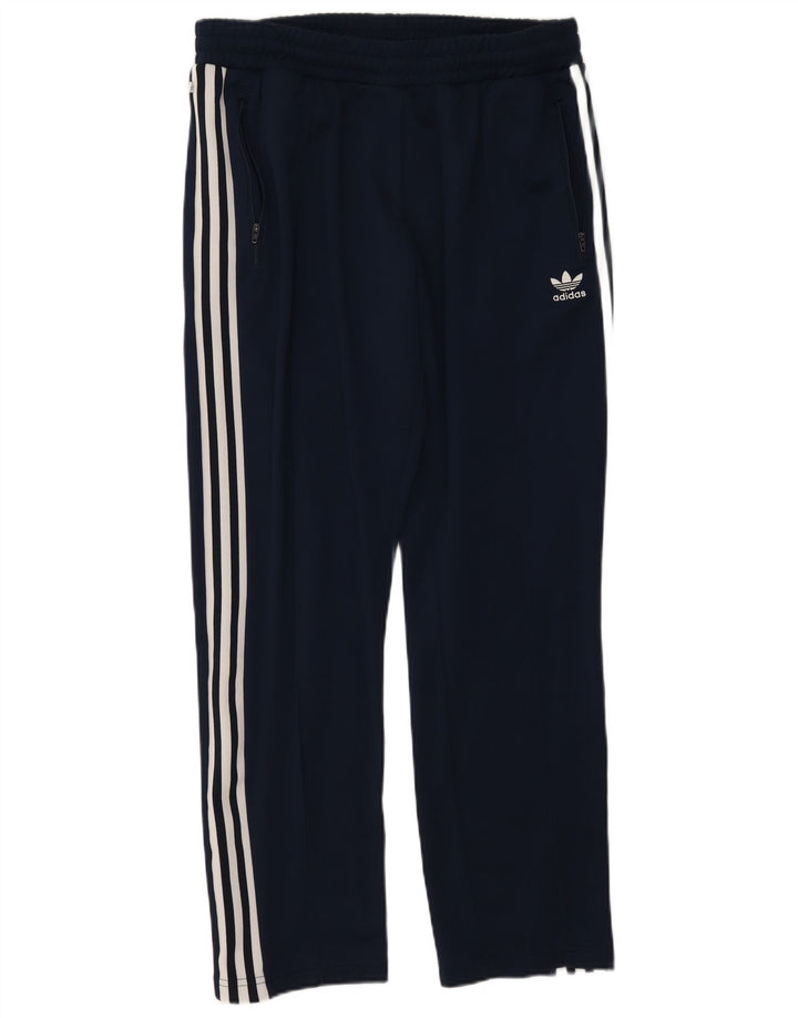 Adidas Mens Tracksuit Trousers XL  Navy Blue Cotton
