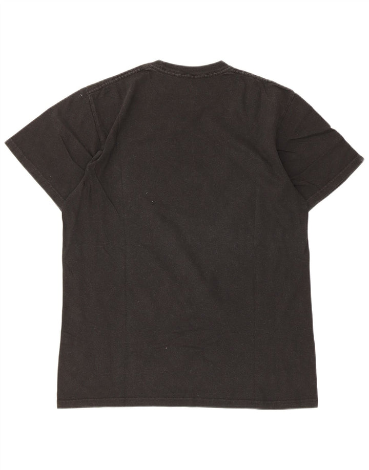 Hard Rock Cafe Mens Paris Graphic T-Shirt Top Medium Black Cotton