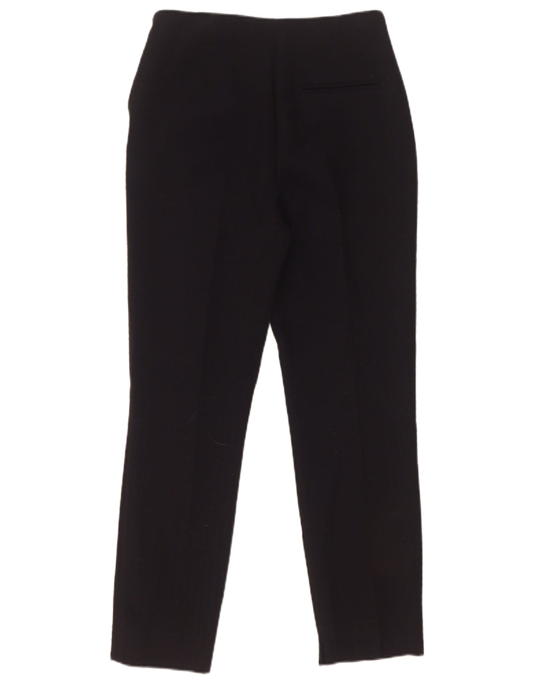 Zara Womens Slim Suit Trousers XS W25 L27 Black Polyester