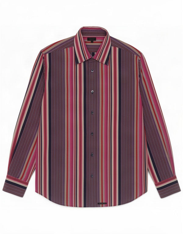Ted Baker Mens Shirt Size 4 Large Multicoloured Striped