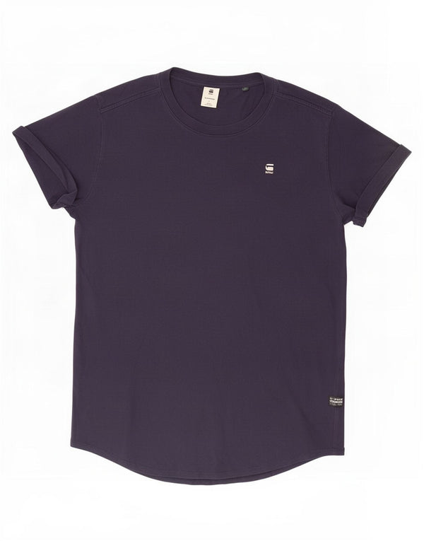 G-Star Mens T-Shirt Top Large Navy Blue