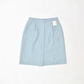 VINTAGE Womens Pegged Straight Skirt IT 48 XL W30 Blue Polyester | Vintage | Thrift | Second-Hand | Used Clothing | Messina Hembry 