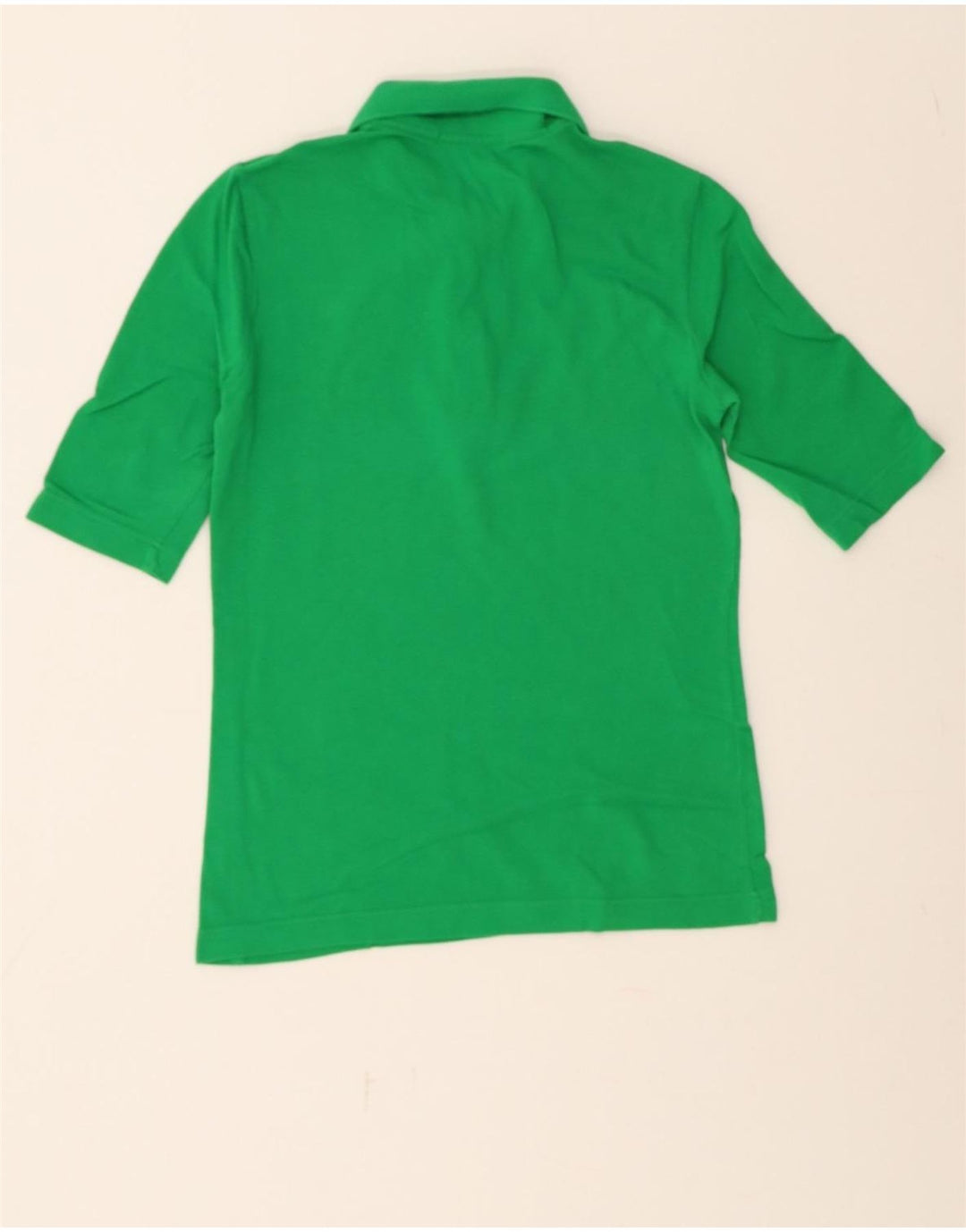 LACOSTE Womens Polo Shirt Size 34 Small Green Cotton Vintage Lacoste and Second-Hand Lacoste from Messina Hembry 
