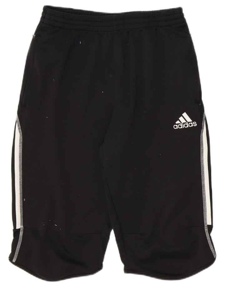 Adidas Mens Bermuda Sport Shorts Medium Black Polyester