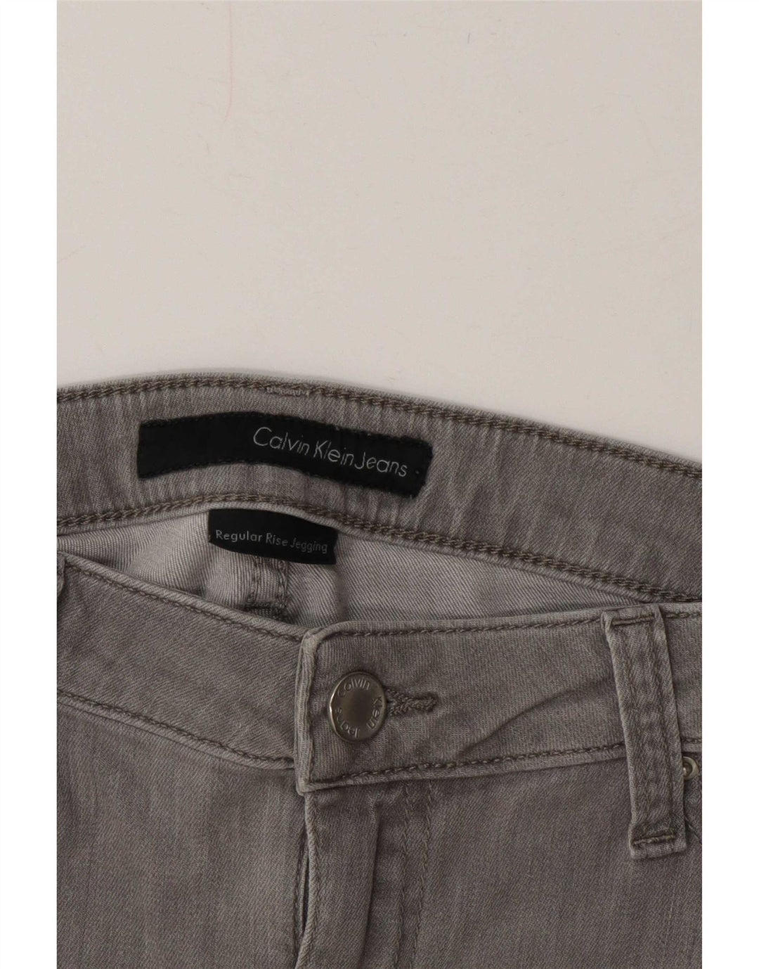 Calvin Klein Womens Jegging Jeans W30 L31 Grey