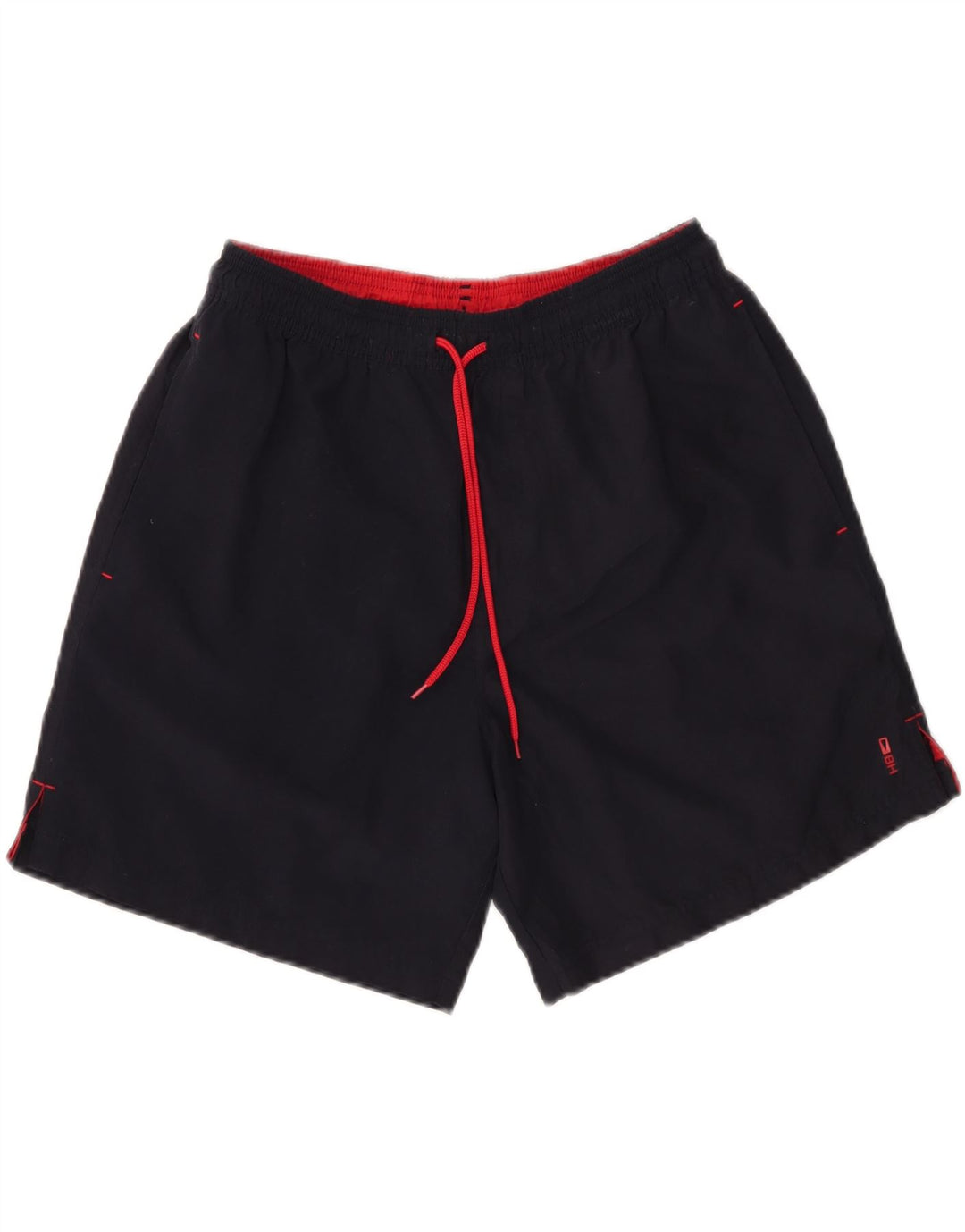 Marks & Spencer Mens Swimming Shorts Medium Navy Blue Polyester