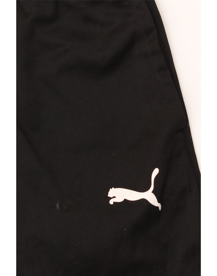 PUMA Mens Tracksuit Trousers Joggers Medium  Black Polyester Vintage Puma and Second-Hand Puma from Messina Hembry 