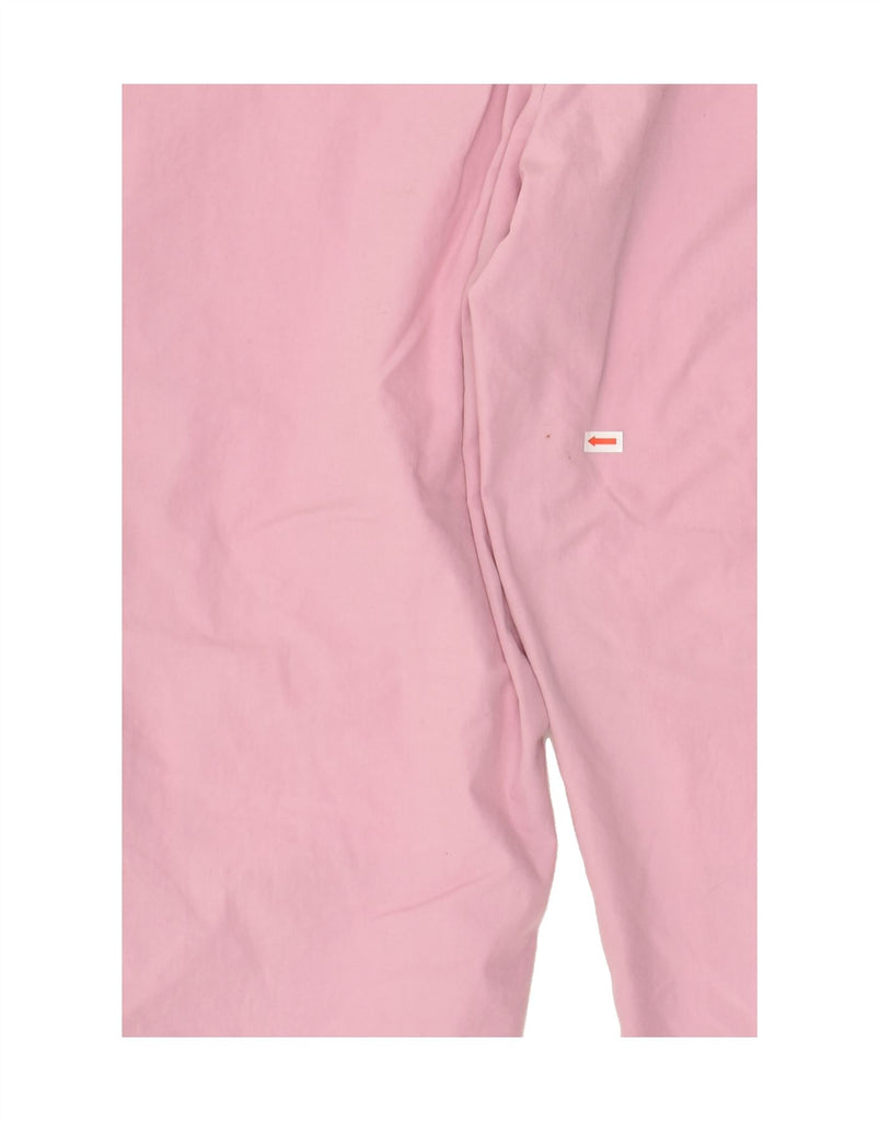 VINTAGE Womens Tracksuit Trousers Joggers W32 Large Pink Cotton | Vintage Vintage | Thrift | Second-Hand Vintage | Used Clothing | Messina Hembry 