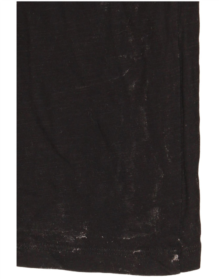 JACK & JONES Mens T-Shirt Top XL Black Cotton