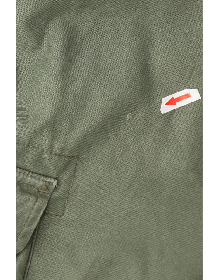 Mil-Tec Mens Cargo Shorts 2XL W42 Green Cotton