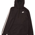 Nike Mens Graphic Hoodie Jumper Small Black Polyester