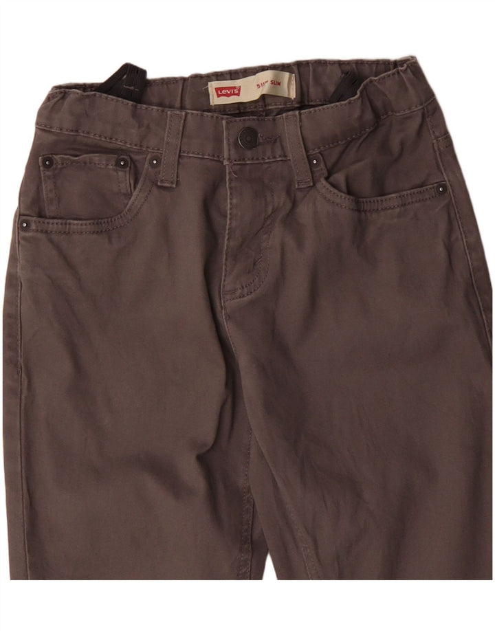 Levi's Boys 511 Slim Casual Trousers 11-12 Years W26 L28 Grey