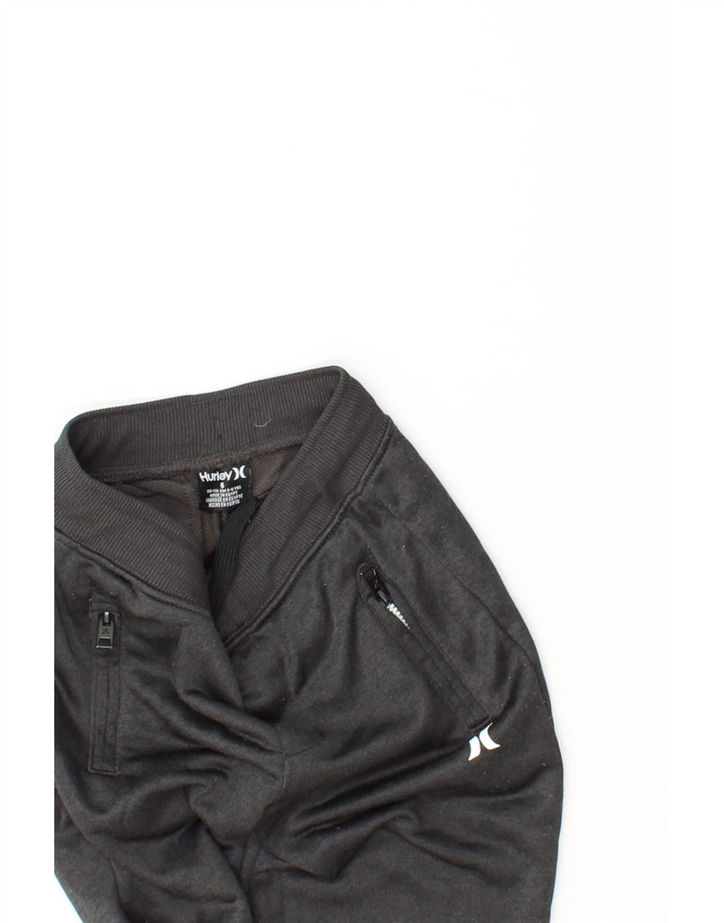 HURLEY Boys Tracksuit Trousers Joggers 5-6 Years  Grey Polyester Vintage Hurley and Second-Hand Hurley from Messina Hembry 