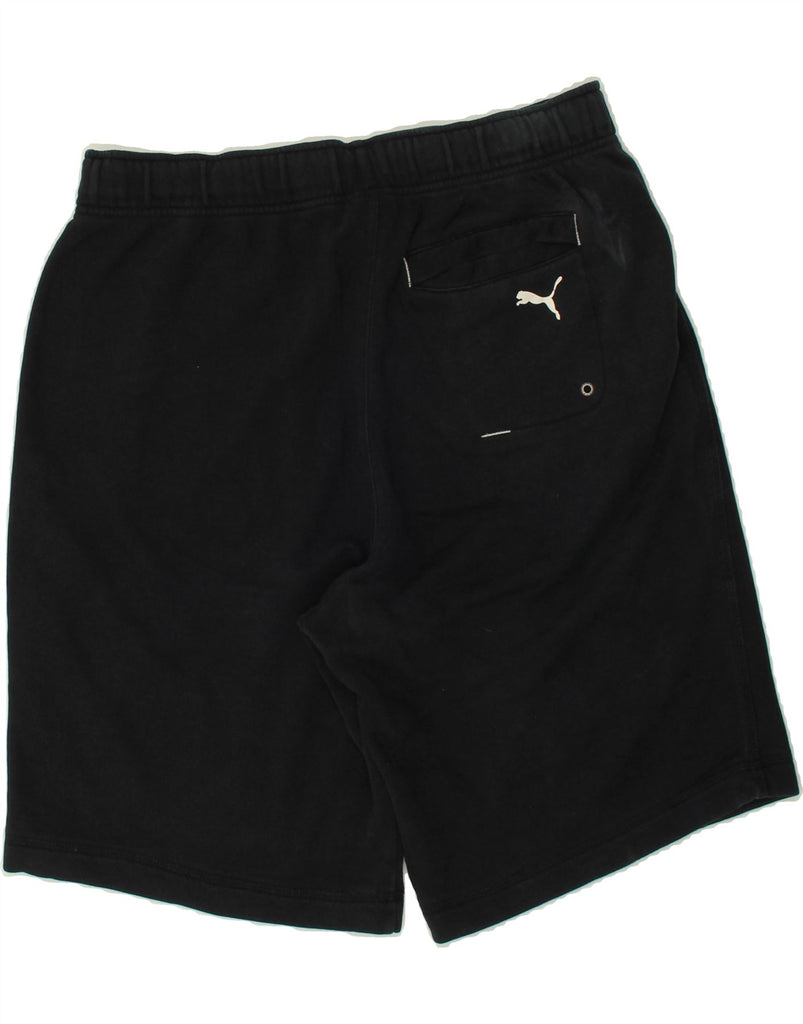 PUMA Mens Sport Shorts Large Black | Vintage Puma | Thrift | Second-Hand Puma | Used Clothing | Messina Hembry 