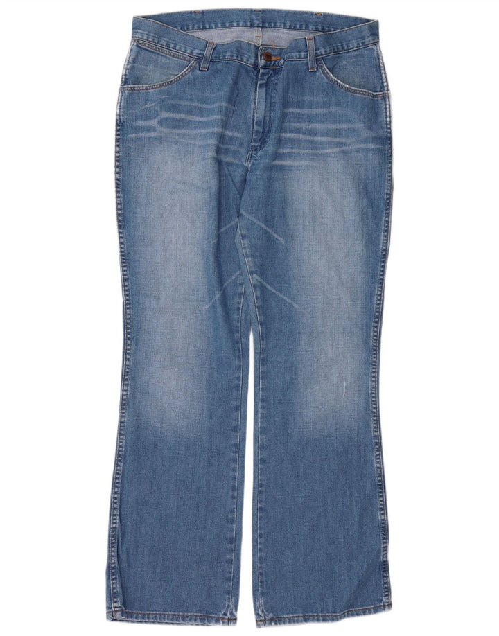Wrangler Womens Bootcut Jeans W36 L32 Blue Cotton