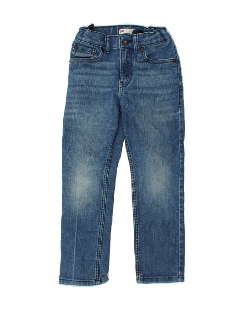 LEVI'S Girls 511 Slim Jeans 5-6 Years W20 L20 Blue Cotton Vintage Levi's and Second-Hand Levi's from Messina Hembry 