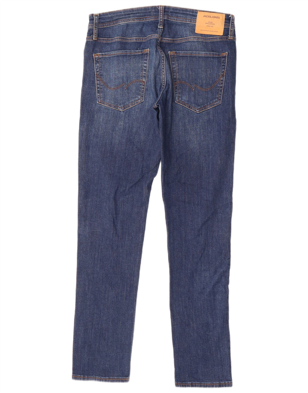 Jack & Jones Mens Slim Jeans W32 L32 Blue Cotton