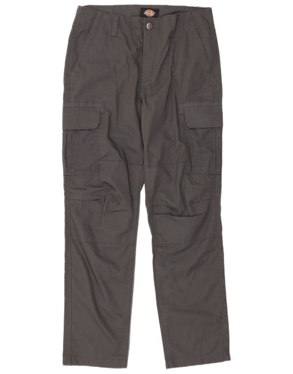 Stadick Mens Cargo Trousers  W32 L32 Grey Polyester