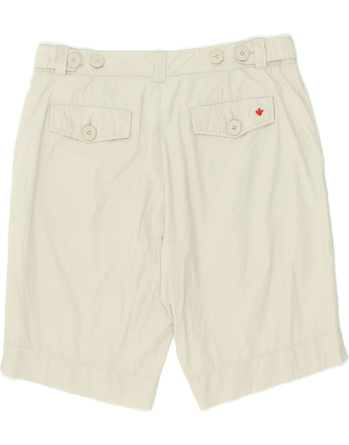 CANADIAN Womens Chino Shorts IT 46 Large W32 Grey Cotton Vintage Canadian and Second-Hand Canadian from Messina Hembry 