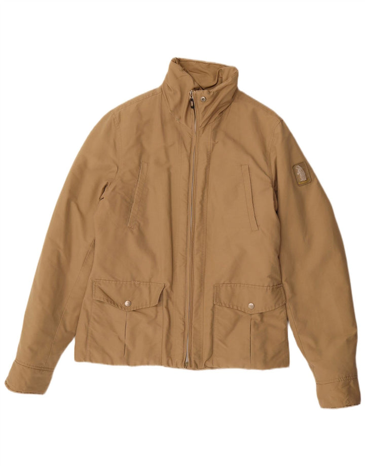 Refrigue Mens Padded Jacket UK 42 XL Beige Nylon