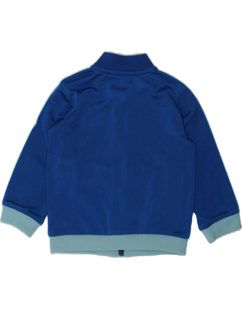 ADIDAS Baby Boys Tracksuit Top Jacket 9-12 Months Blue Colourblock | Vintage Adidas | Thrift | Second-Hand Adidas | Used Clothing | Messina Hembry 