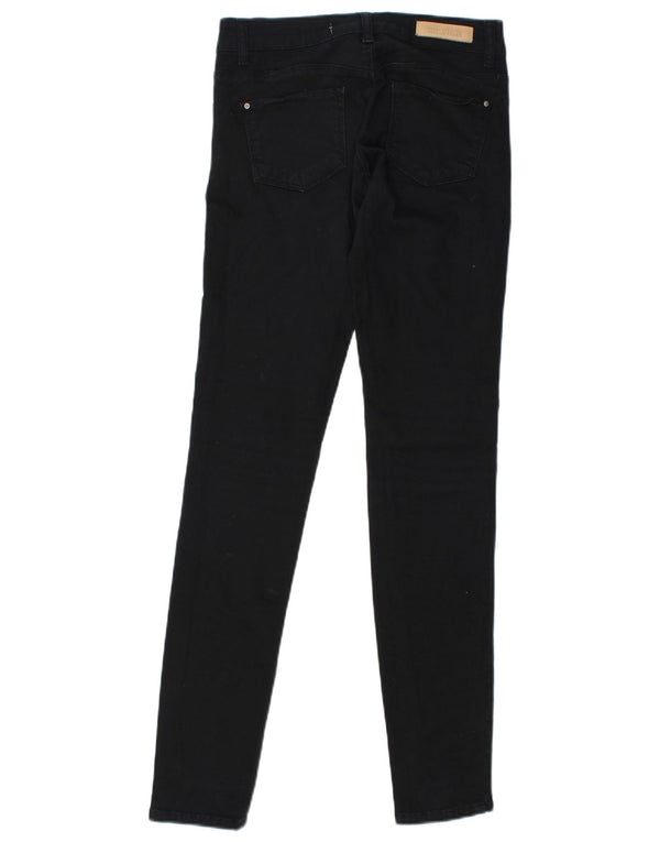 Zara Womens Skinny Jeans EU 34 2XS W24 L27 Black Cotton
