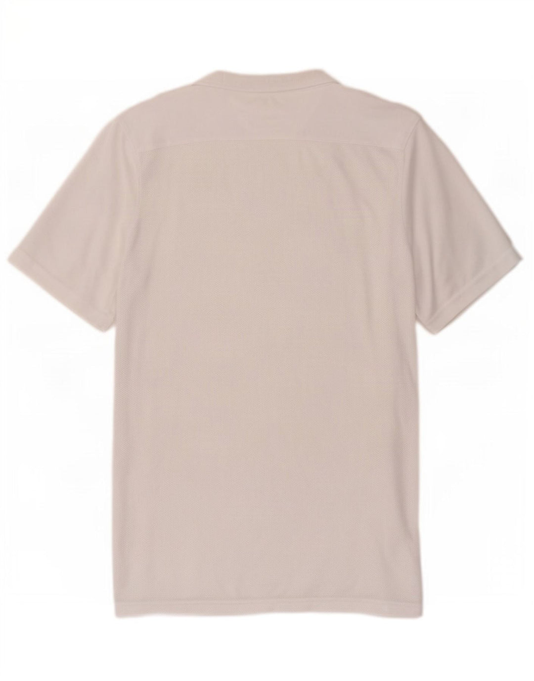 Nike Mens Dri Fit Slim T-Shirt Top Medium White Polyester