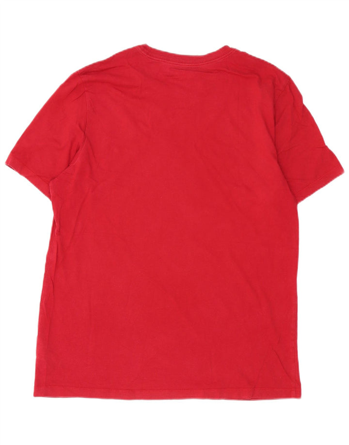 Jordan Mens Graphic T-Shirt Top Large Red Cotton