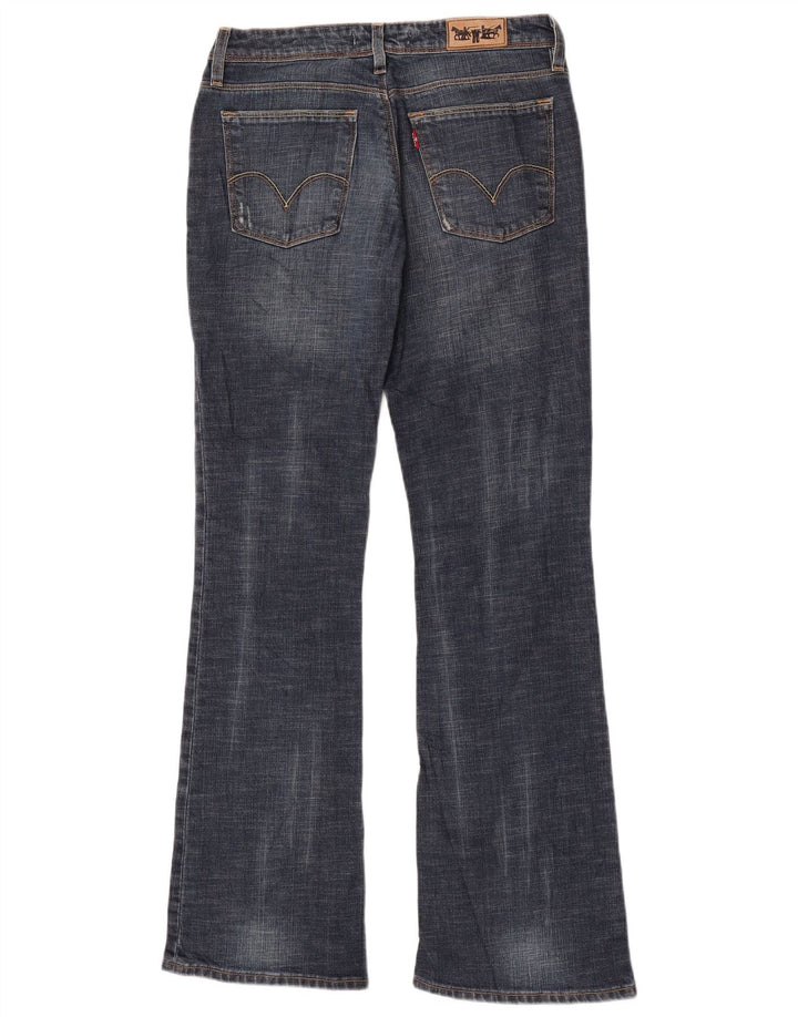 Levi's Womens 572 Low Waist Bootcut Jeans W31 L34 Blue Cotton