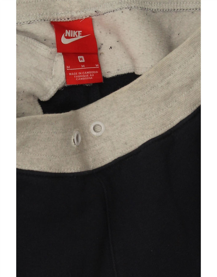 Nike Mens Air Tracksuit Trousers Joggers Medium Navy Blue Colourblock