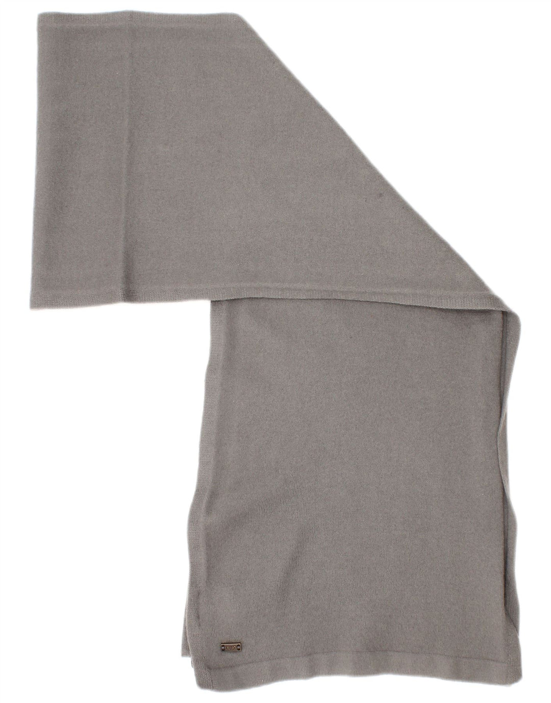Liu Jo Mens Rectangle Scarf One Size Grey Virgin Wool