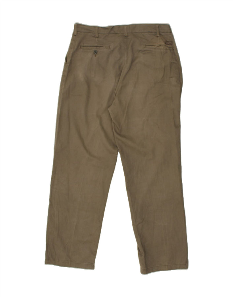 LEE Mens Straight Chino Trousers W36 L32  Grey | Vintage Lee | Thrift | Second-Hand Lee | Used Clothing | Messina Hembry 