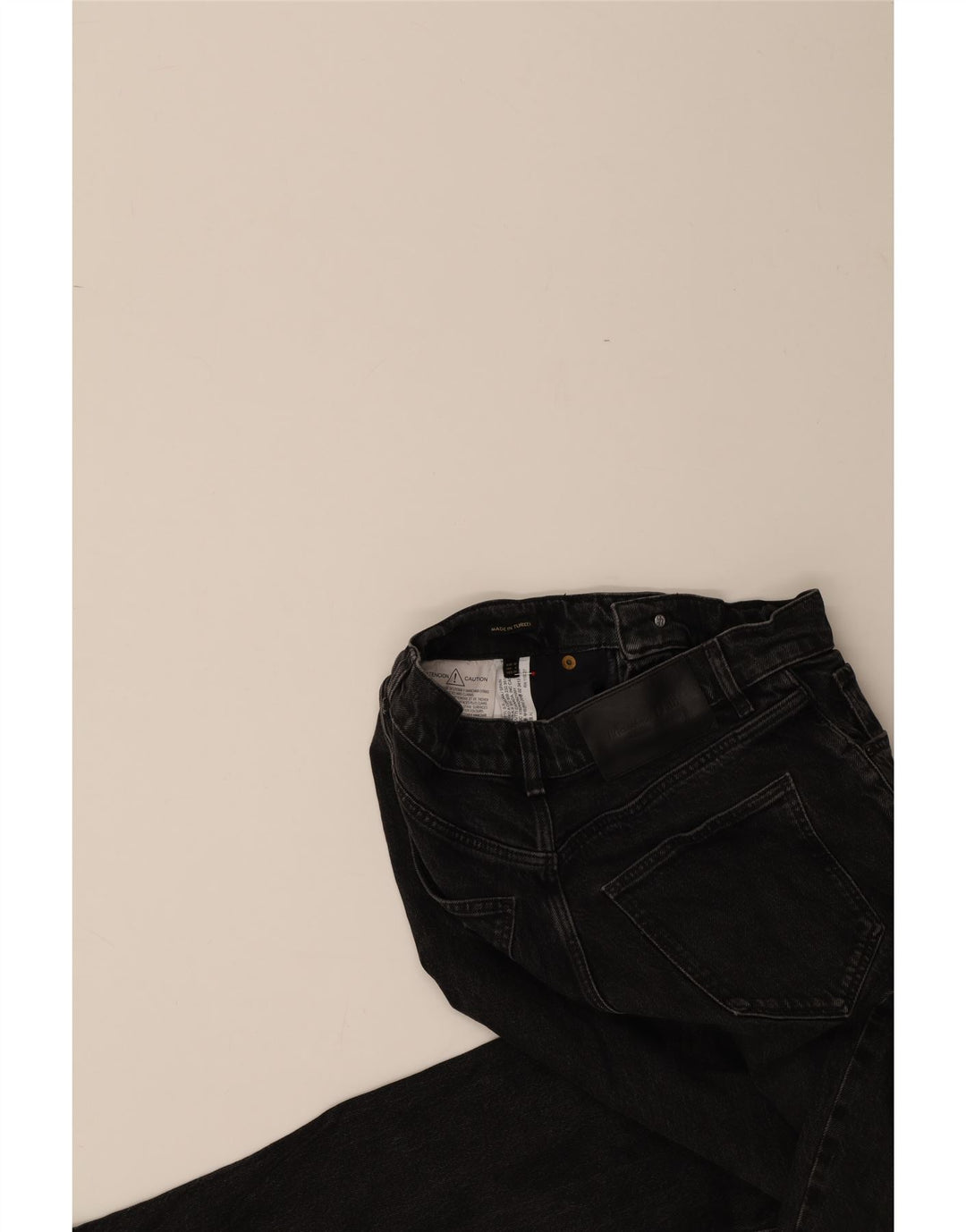 MASSIMO DUTTI Womens Slim Jeans EU 38 Small W28 L28 Black Cotton Vintage Massimo Dutti and Second-Hand Massimo Dutti from Messina Hembry 