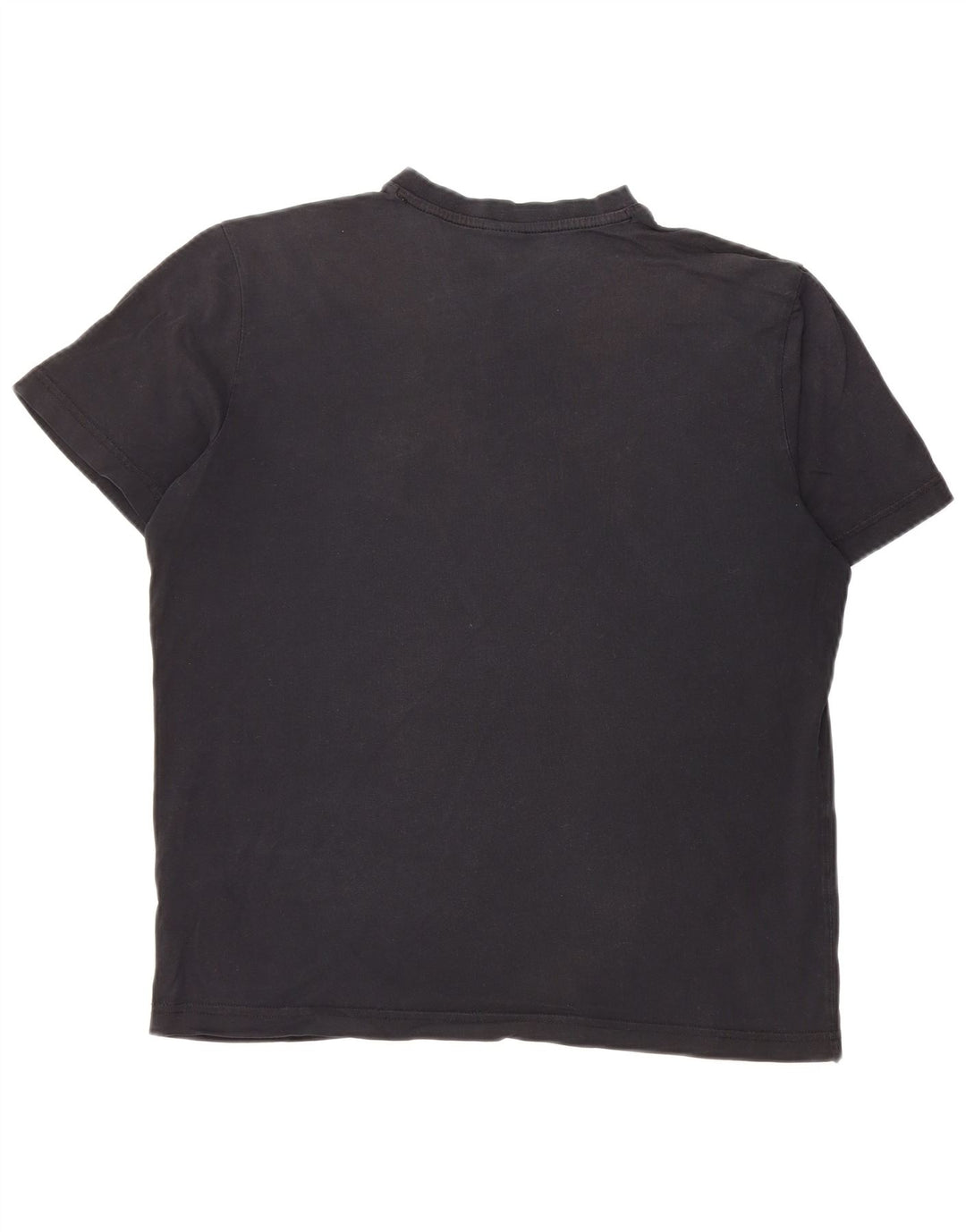 HUGO BOSS Mens T-Shirt Top Medium Navy Blue Cotton